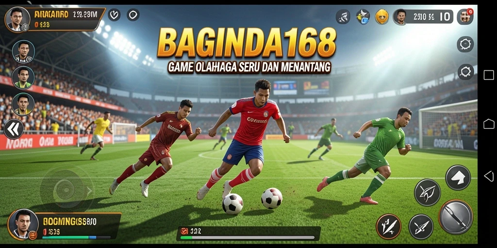 Tampilan gameplay menarik dan dinamis dari BAGINDA168.