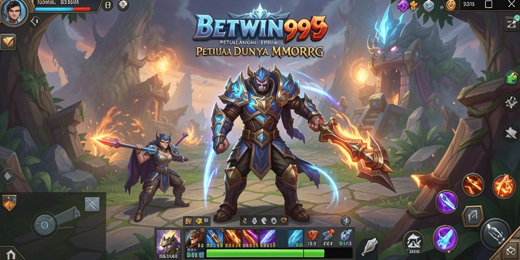 Screenshot menampilkan aksi pertempuran seru dalam BETWIN999.