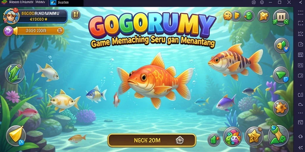 Tangkapan ikan yang spektakuler dalam GOGORUMMY.