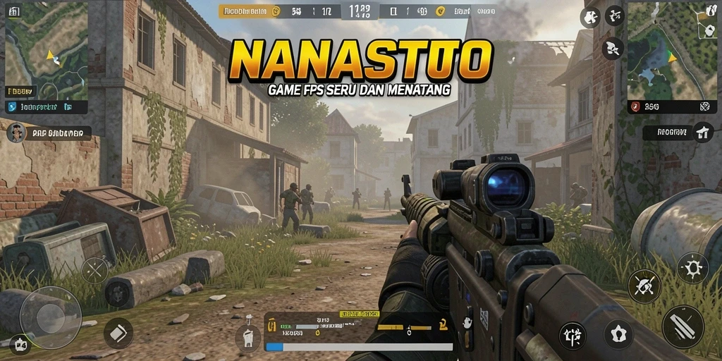 Tampilan gameplay NANASTOTO yang mendebarkan dan penuh aksi.