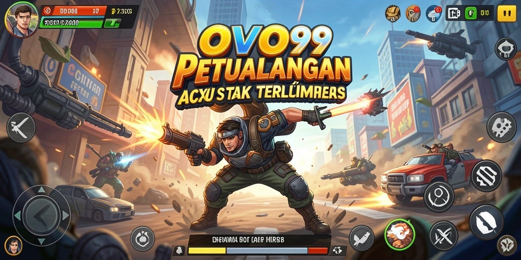 Tampilan aksi seru dalam OVO99 yang memukau.