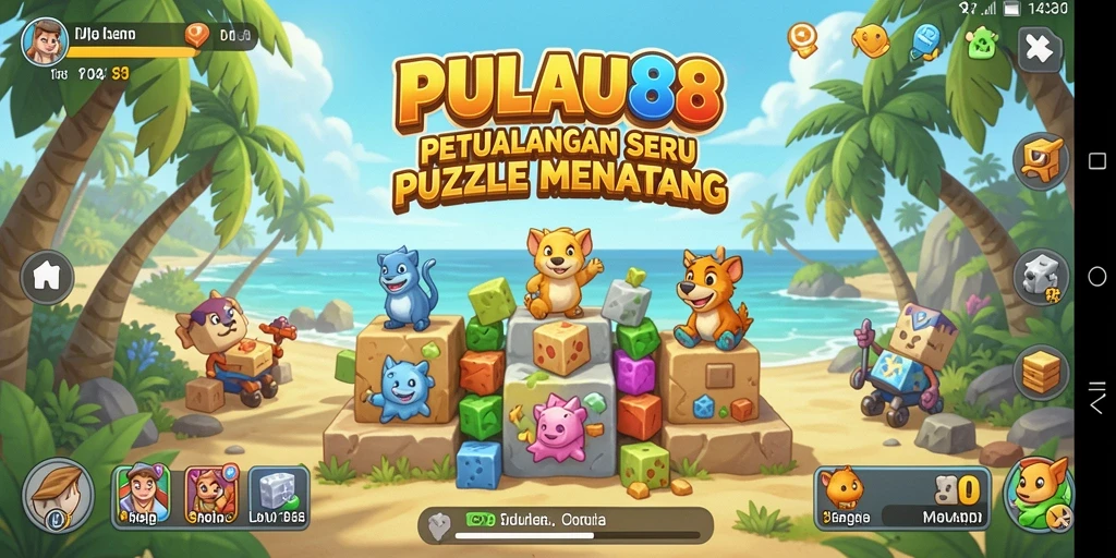 Gameplay PULAU88 yang menarik dengan berbagai teka-teki menantang.