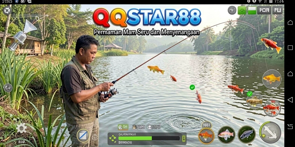 Tangkapan ikan memukau dalam gameplay seru QQSTAR88.
