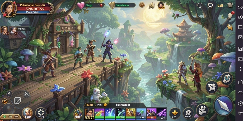 Tampilan gameplay SPINBET99 yang menarik dan seru.