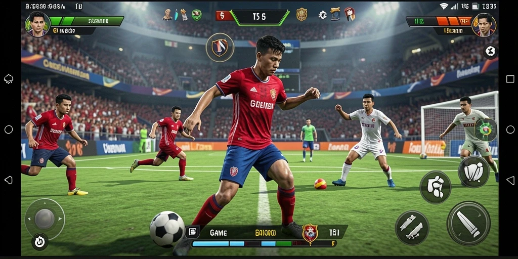 Tampilan seru dalam gameplay T6 yang menarik perhatian.