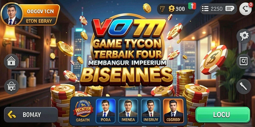Tampilan screenshot gameplay yang menunjukkan keseruan dalam membangun bisnis Tycoon.